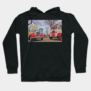 Vintage ice cream vans, Liverpool Hoodie